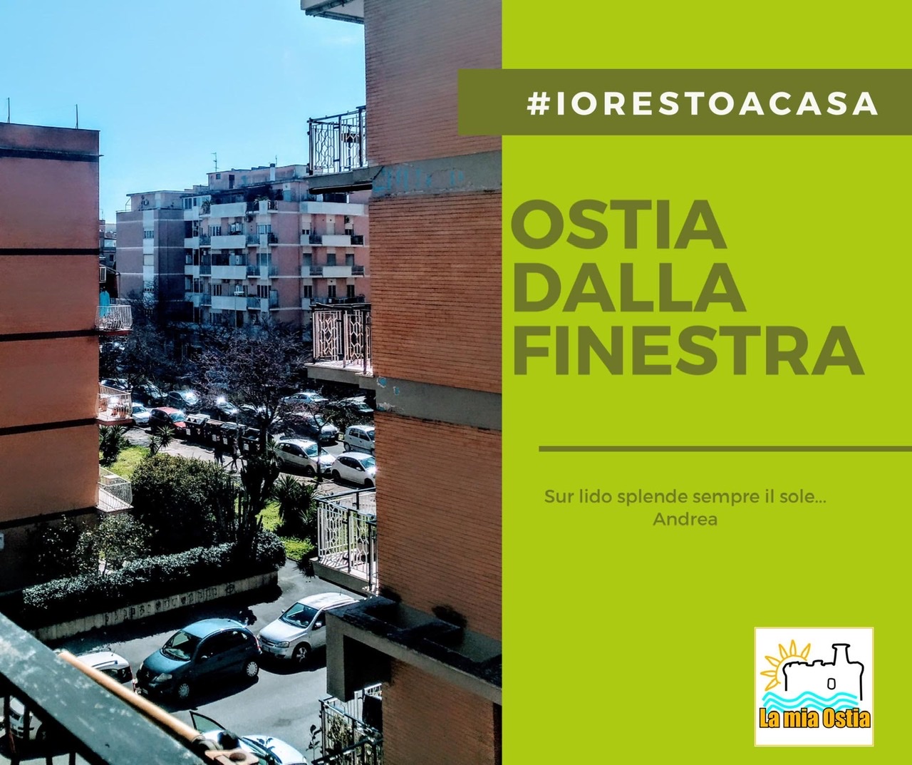 Ostia dalla finestra: mese di marzo